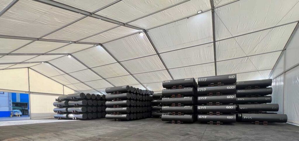 Carpas industriales en construcción - ventajas para tus proyectos 2 carpas industriales en construccion